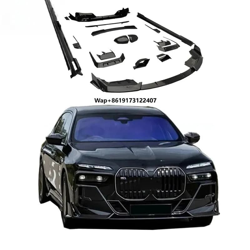 Kit Carrozzeria in Fibra di Carbonio Stile Msy per G70 I7: Labbro Anteriore, Minigonne Laterali, Diffusore Posteriore, Alettone e Altro Ancora