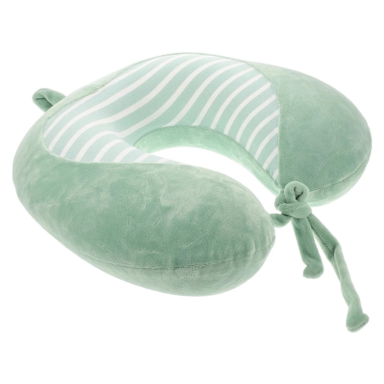 U Foam Neck Pillow Travel Neck Pillow for Airplane Car Use Soft Support Sleep Comfort Travel Pillows for Airplanes