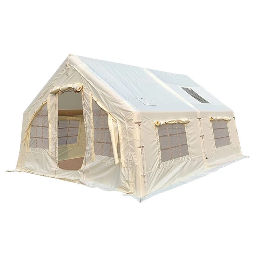 Tenda da Campeggio Gonfiabile Portatile per Quattro Stagioni, Una Camera da Letto, Impermeabile, per Viaggi e Feste in Famiglia