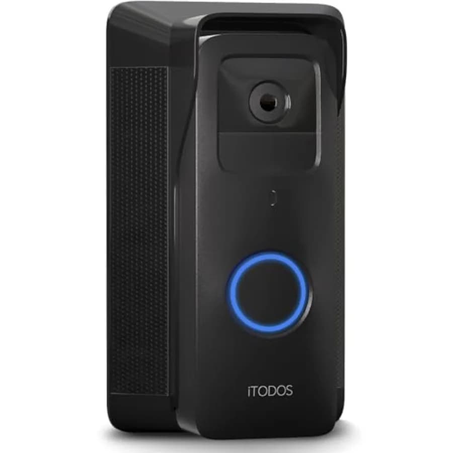 Caricatore solare per campanello video Blink, supporto per power bank solare, fornisce continuamente energia al campanello, impermeabile IPX7 - Non