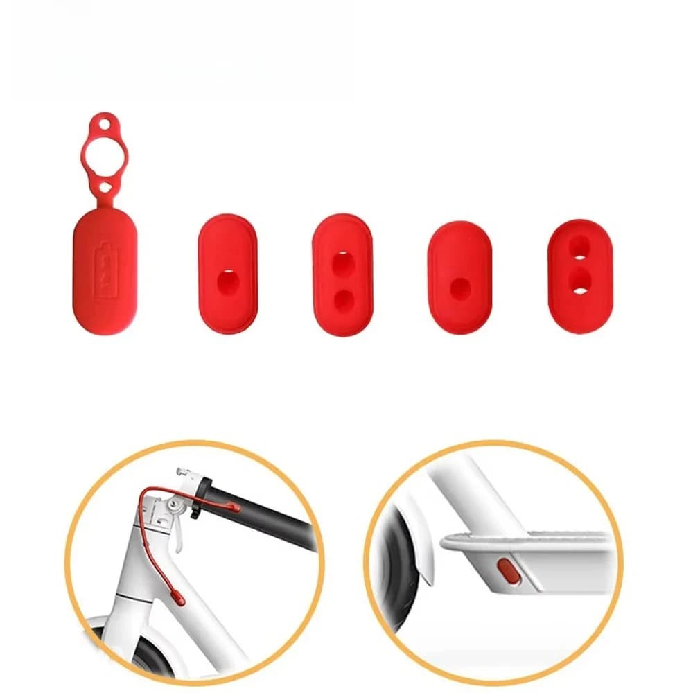 Rubber Protective Parts Waterproof Refill Door Water Dust Cover Water Dust Cover for Electric Scooter Xiaomi Mijia M365