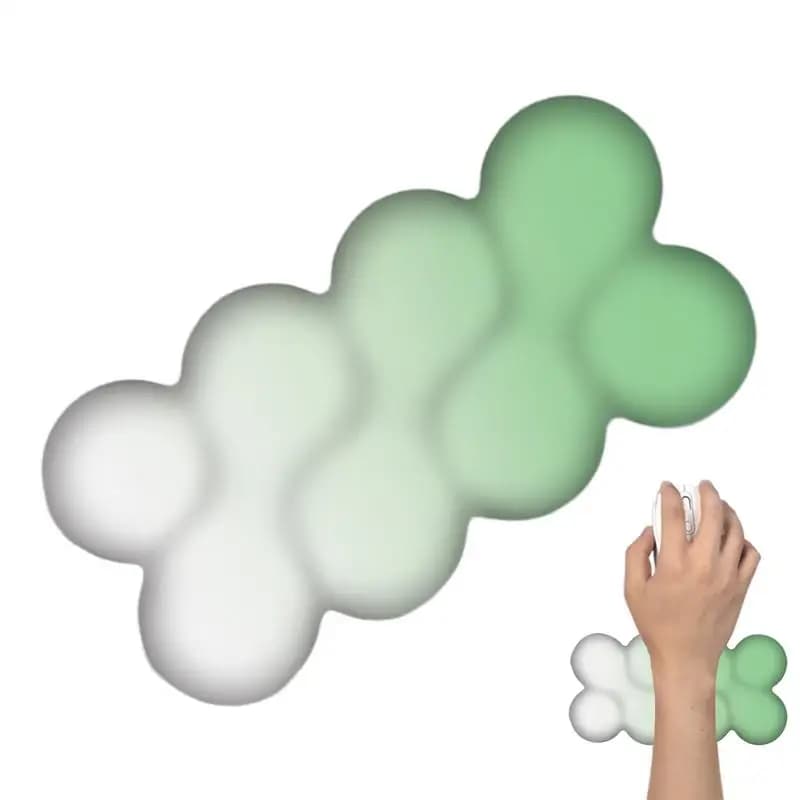 Cuscino per il polso della tastiera Cuscino per le mani morbido sfumato Cuscino per il poggiapolsi morbido per tenere la mano per l'area di lavoro, la scuola e la casa