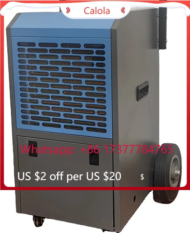 Deumidificatore portatile da 50 litri per restauro delle inondazioni di vendita calda in fabbrica con CE RoHs