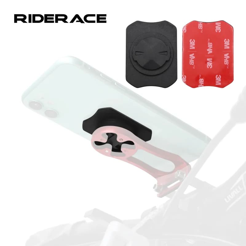 Adattatore per computer da bicicletta Supporto adesivo per bici da strada MTB per supporto Garmin Supporto per sedile per telefono esteso Accessori per ciclismo
