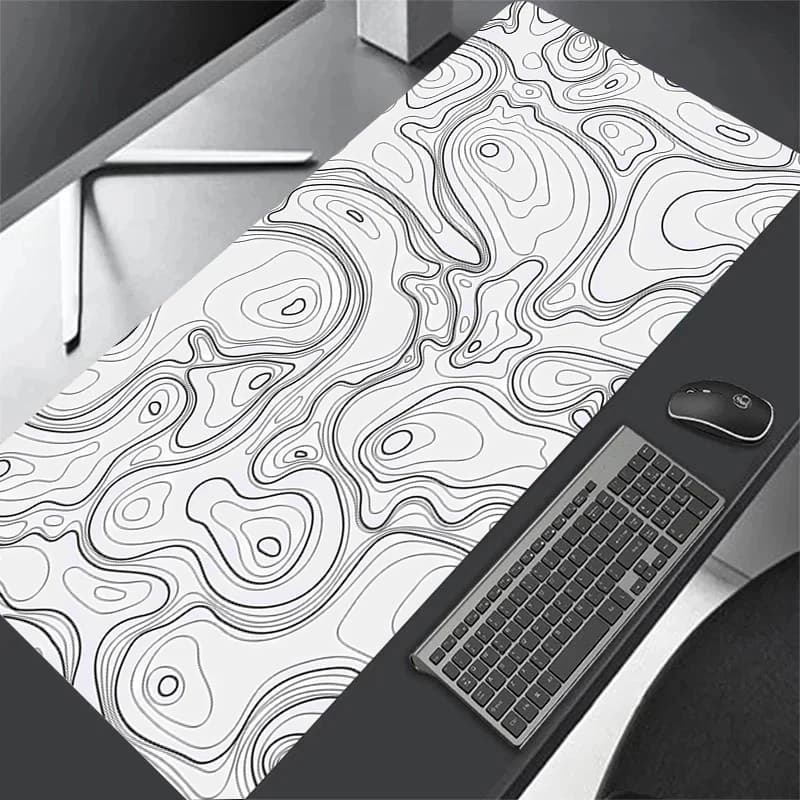 Computer Mouse Mat Liquid Gaming PC Board Mat Laptop PC Laptop Accessories Soft Non-slip Mat Mouse Mat Size XXL Large Mat 900x400