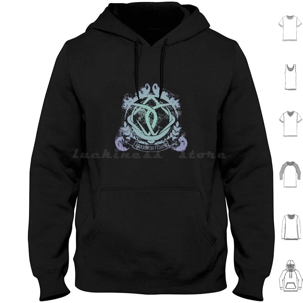 Dreamcatcher Comeback Logo Pastel Ver. Hoodies Long Sleeve Dreamcatcher Kpop Kpop Jiu Sua Siyeon Handong