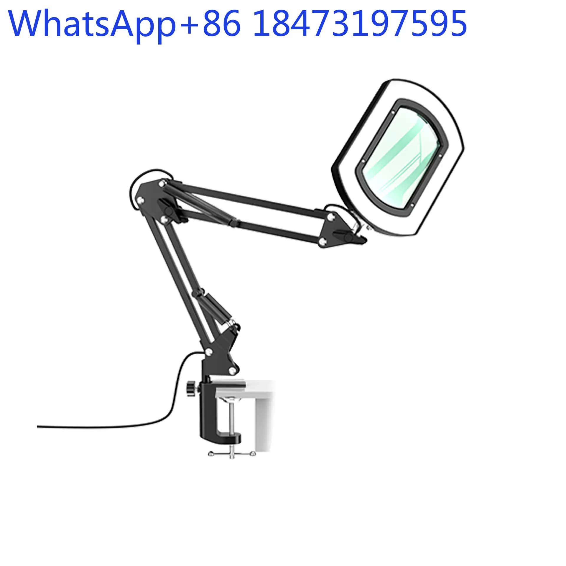 Multifunctional maintenance magnifying glass table lamp electric soldering iron solder pcb circuit board soldering table lamp