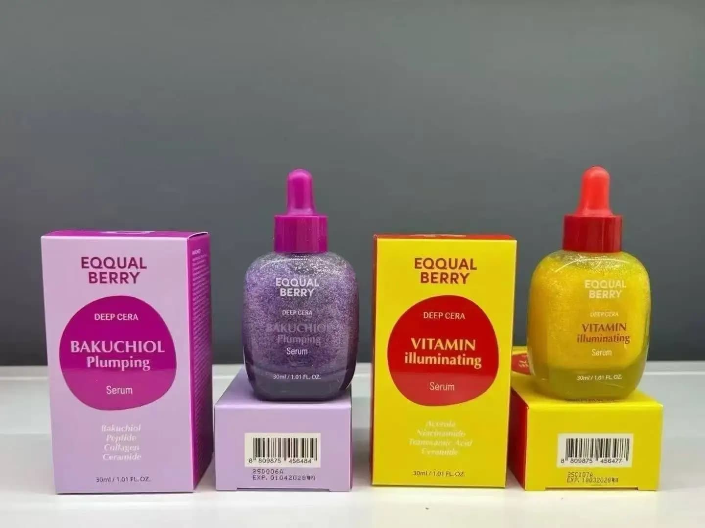 Deepcera Korean Skin Care Bakuchiol Siero Rempolpante And Vitamin C Siero Scarente For Changing Acne Scars On Face Skin Care