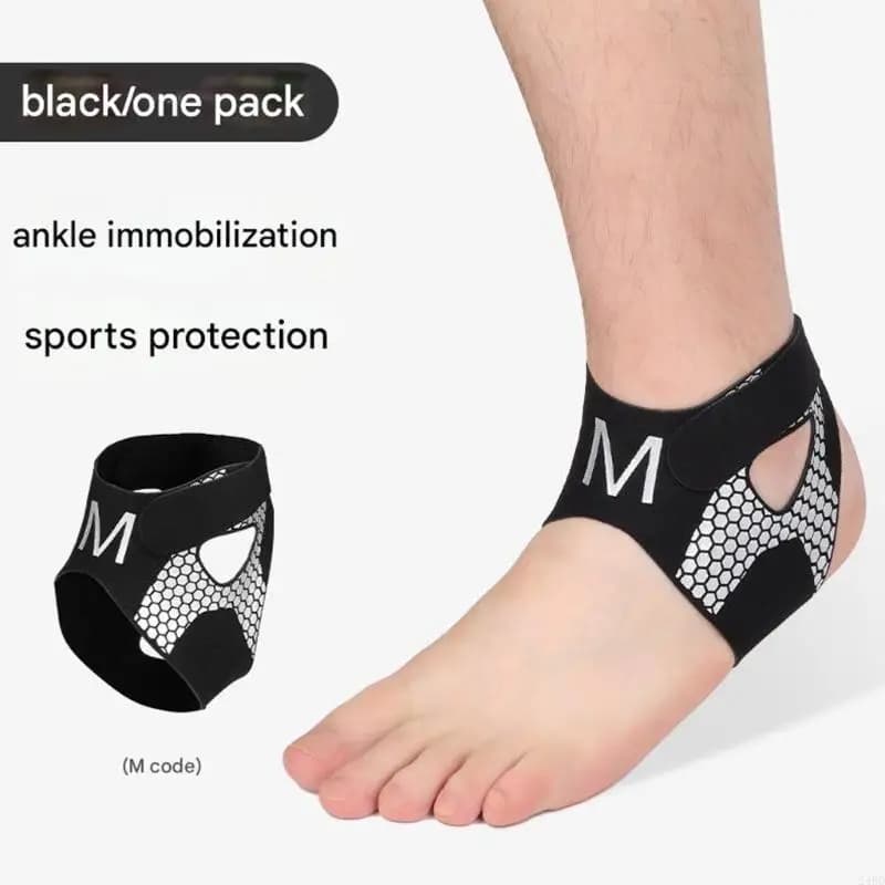 Tutore per caviglia con cinturino regolabile Stabilizzatori supporto per caviglia atletica per basket Calcio Prevenzione 24BD