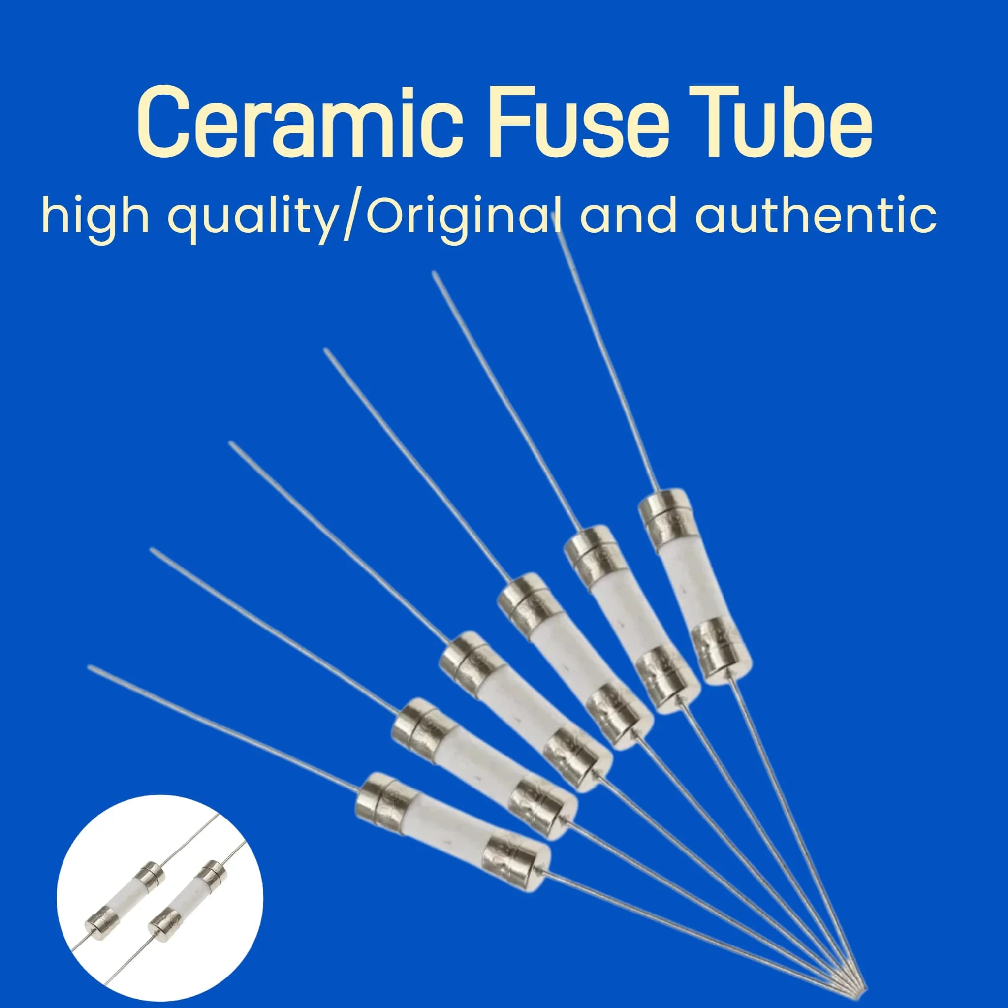 10 Pezzi Fusibile Ceramico a Sgancio Rapido 5*20mm, Fusibile Tubolare a Sgancio Lento con Pin 5X20MM 250V 0.5A 1A 2A 3A 4A 5A 6A 7A 8A 10A 12A 15A 20A 25A