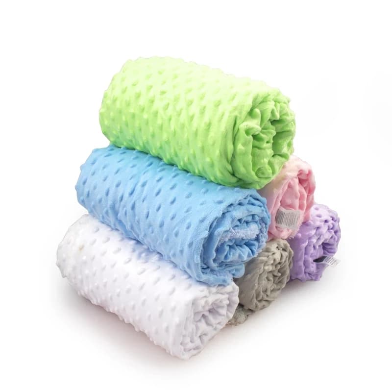 Coperta per Neonati in Morbido Pile Termico, Coperta per Passeggino, Bianca e Rosa, Cappellino, Set Biancheria da Letto per Neonati, Fascia Avvolgente, Asciugamano da Bagno per Bambini