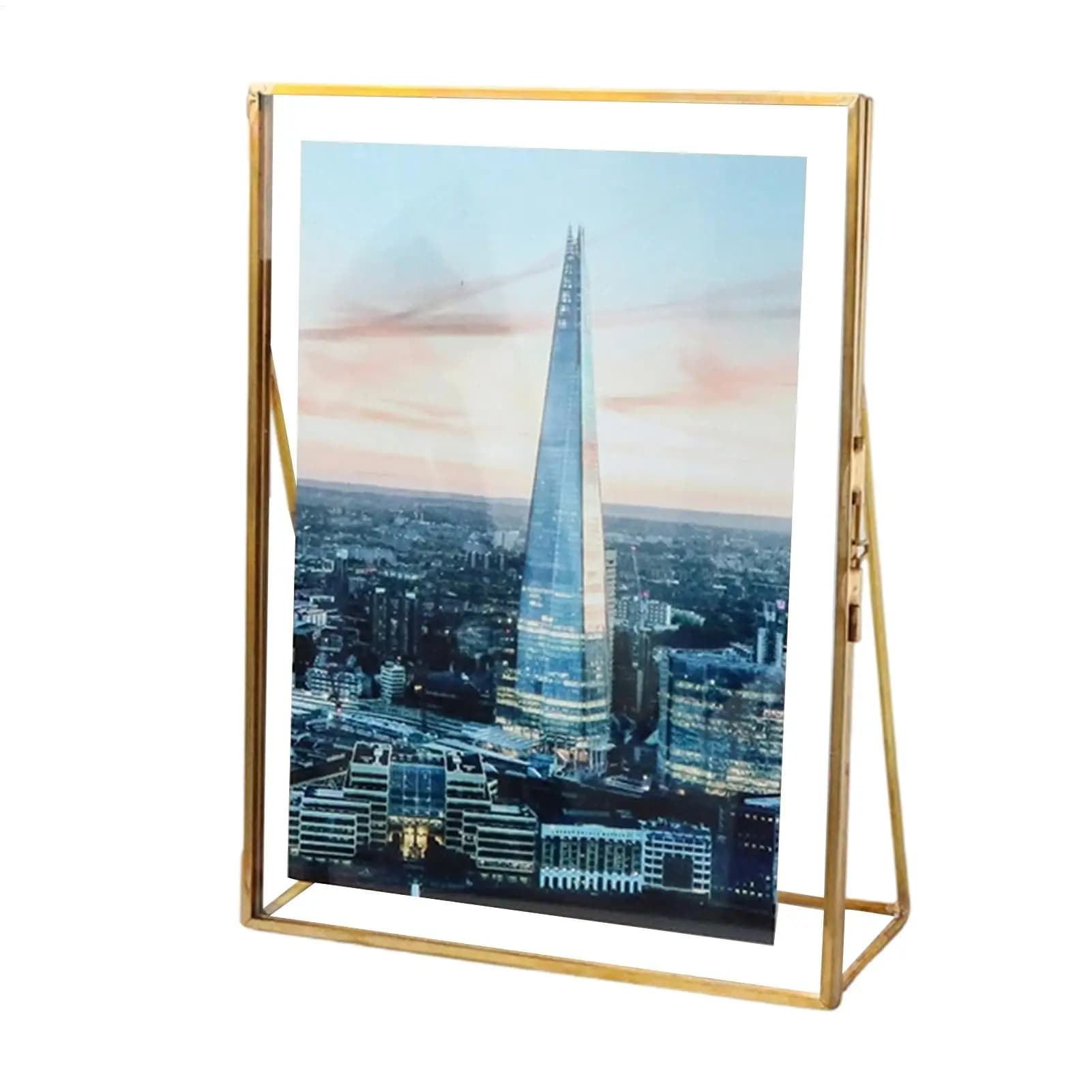 Flower Press Frame 4x6in Handmade Clear Floating Picture Frames For Home Office Table Keepsake Display Dried Flowers Clovers