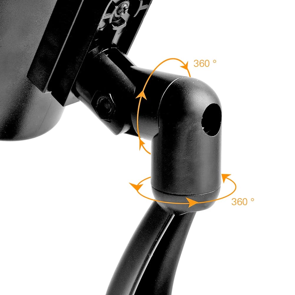 Telecamera Finta da Esterno, Telecamera di Sicurezza CCTV Finta con Luce LED Rossa Lampeggiante