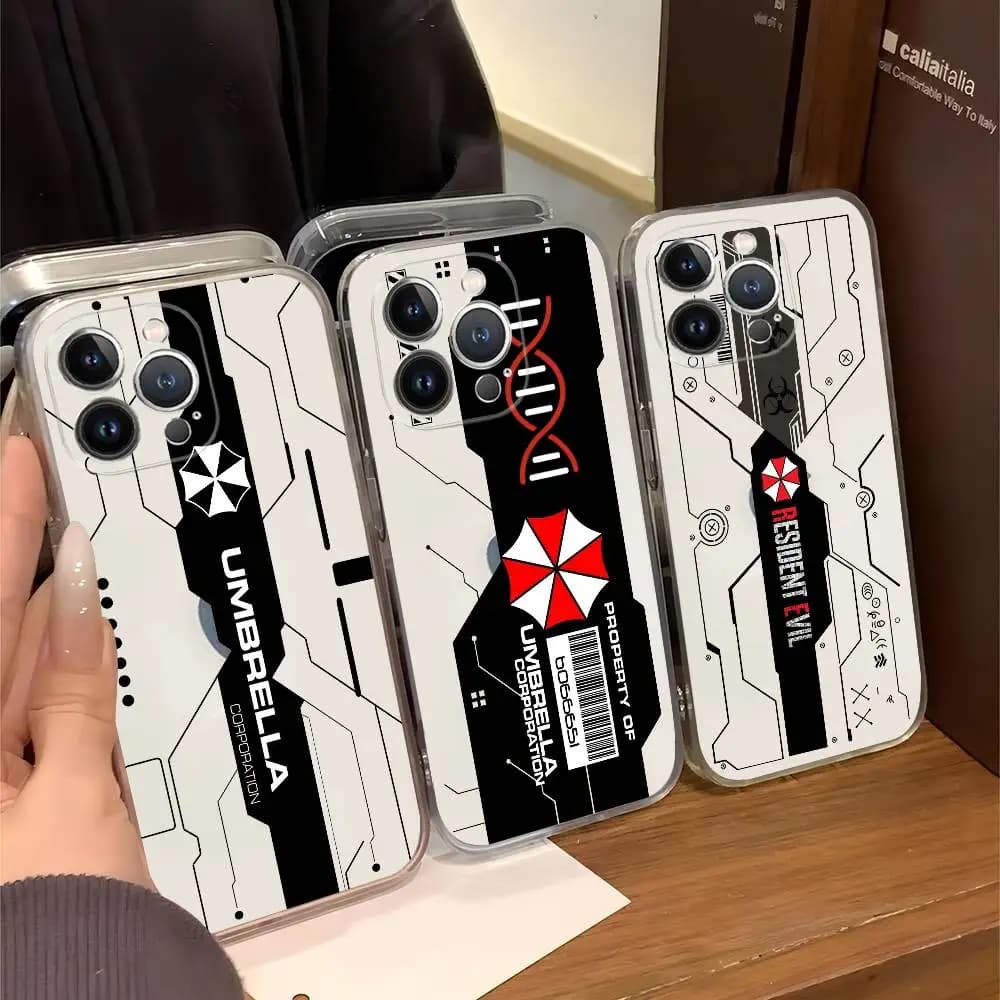 Game ResidentS EvilS Model Phone Case for iPhone 17 15 8 7 6S Plus X SE XR XS 14 11 12 13 Mini Pro Max Mobile Case