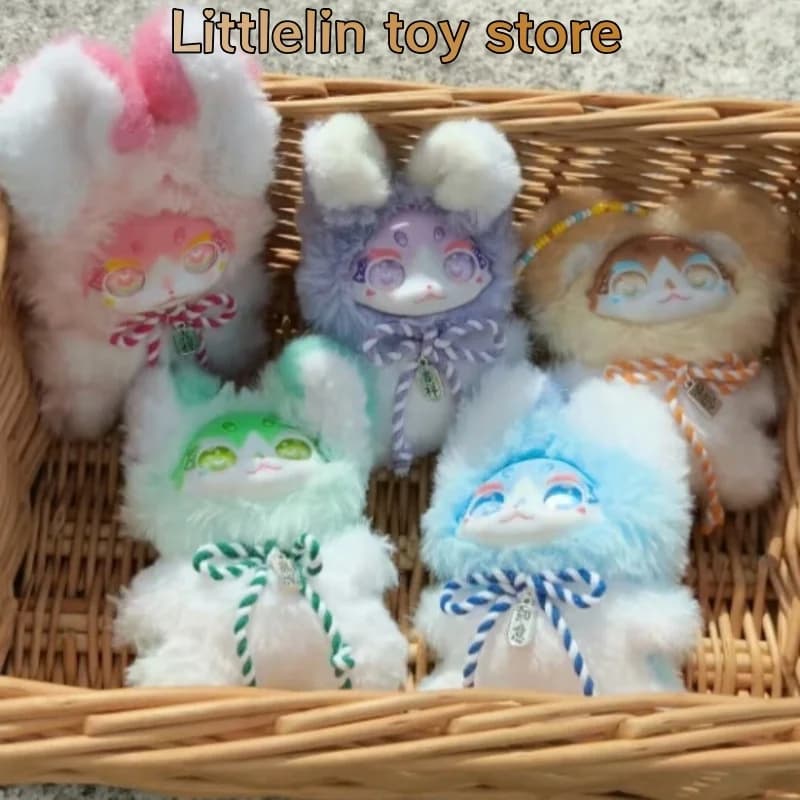 Maytree Dumia Pocket Cute Pet Group Series Periferica Kawaii Doll Ciondolo Cinghie per borse Ita Borse Peluche Regalo di compleanno per ragazza