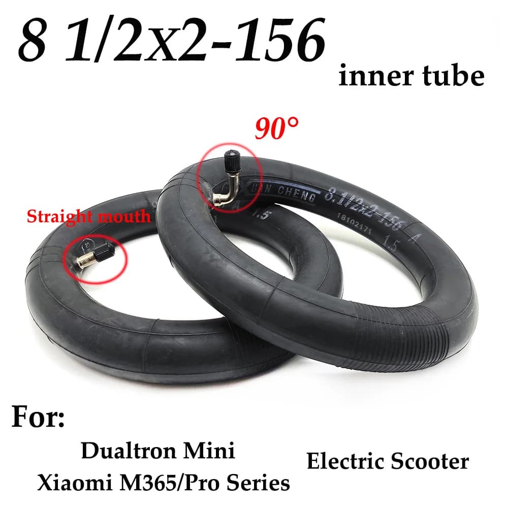 8 1/2x2 camera d'aria 8 1/2x2-156mm gomma butilica pneumatico interno per Xiaomi Mijia M365/Pro serie Scooter elettrico ruota pneumatica parte