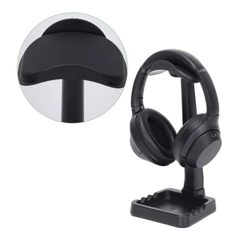 Desk Headphone Stand With Slip Proof Base and Scratch Proof Wide Compatibility