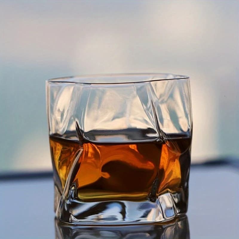 Set di bicchieri da whisky Tazze in cristallo Tazze da bar per scotch Bourbon Cocktail Birra Uso commerciale