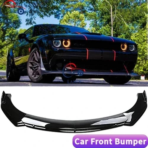 LAICY For Challenger RT SRT SXT Car Front Body Bumper Spolier Lip Chin Diffuser Splitter Air Dam Kit Protector Guard Covers