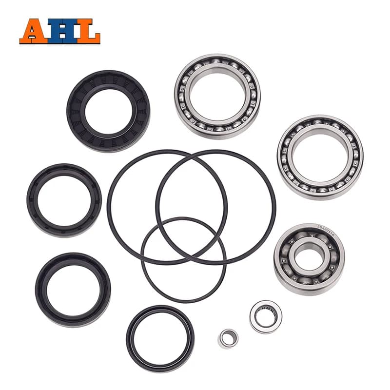 AHL Rear Differential Ring & Oil Seal & Bearing kit For Honda TRX300FW TRX300 TRX 300 FW 4x4 Fourtrax 300 1988-2000