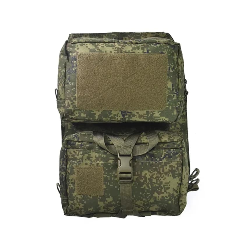 Tactical Vest Backpack Water Repellent Camouflage Detachable Hydration Pack Russian Little Green EMR Gear for Hunting Shooting