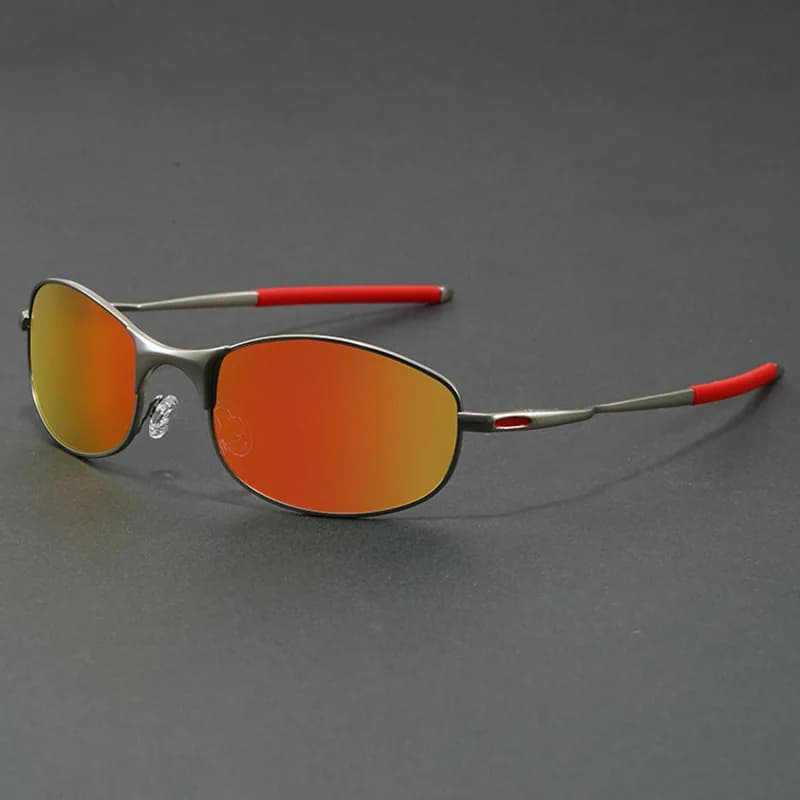 Occhiali da Sole Polarizzati alla Moda per Uomo e Donna, Stile Vintage e Trendy per Ciclismo, Guida e Pesca, Occhiali da Sole Classici ed Eleganti