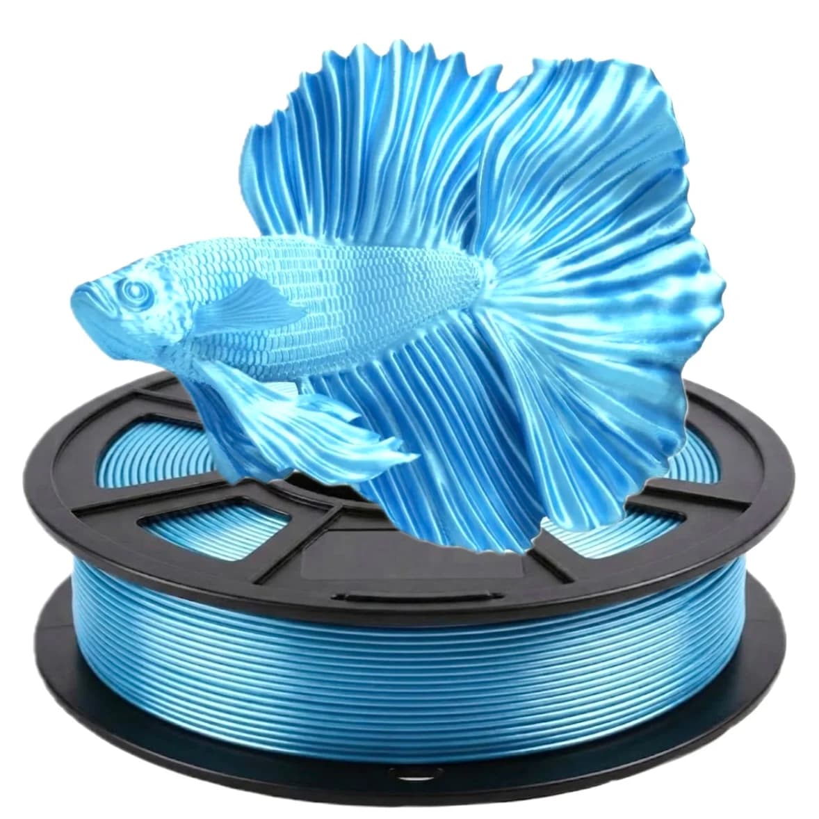 Silky, Shiny Finish PLA 3D Printing Filament, 250g 1.75mm 3D Printing Material, featuring high diameter precision and neatly wo