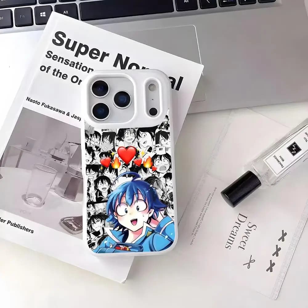 Cover for iPhone 11-17 Pro Max Plus Mini Anime Welcome To Demon School Iruma-kun, gel soft shockproof transparent case