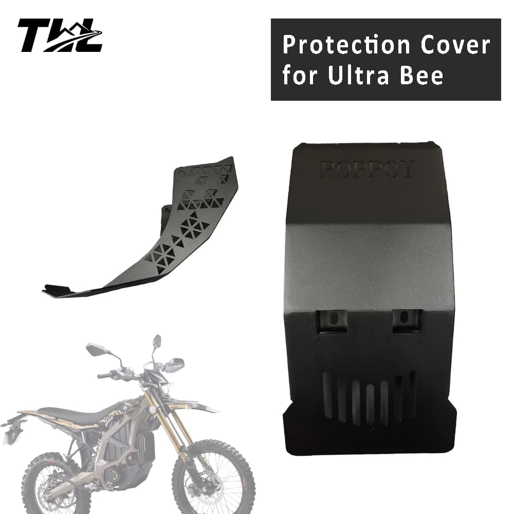 Motorcycle Lower Engine Covers Parts Protector For Sur-Ron Ultra Bee High-strength stainless steel Protection Cover Guard Shield