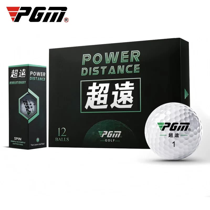 PGM Factory Direct 2-Piece Long Distance Tournament Golf Balls 12 Pcs Gift Box Competition & Practice Golf Balls WholesaleSupply