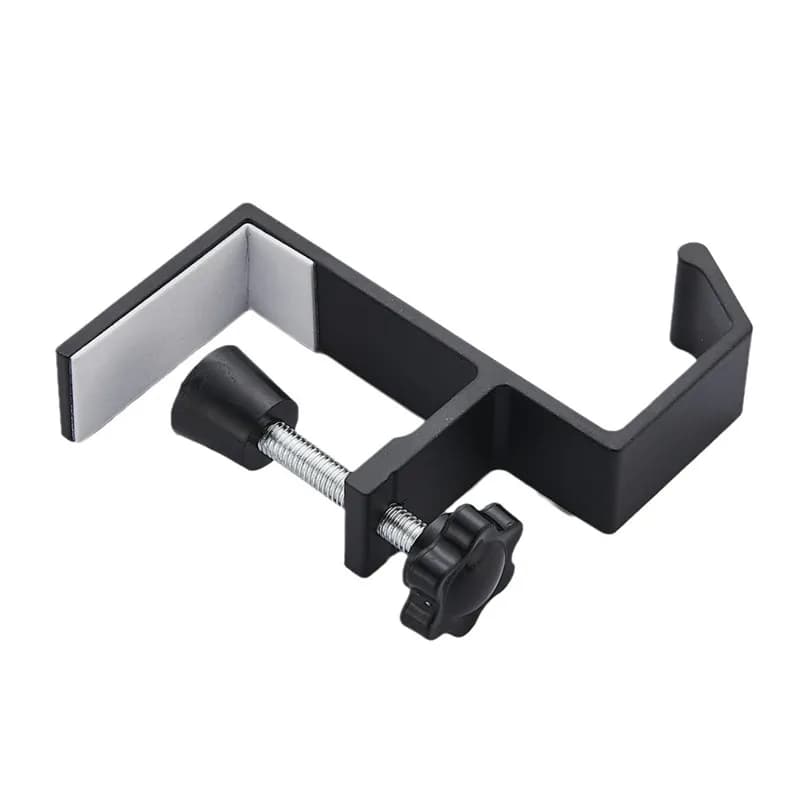 4pcs Adjustable Desk Edge Hook Gaming Headset Desk Hanger Backpack Storage Hanging Hook Holder Punch-free Home Office Organizer