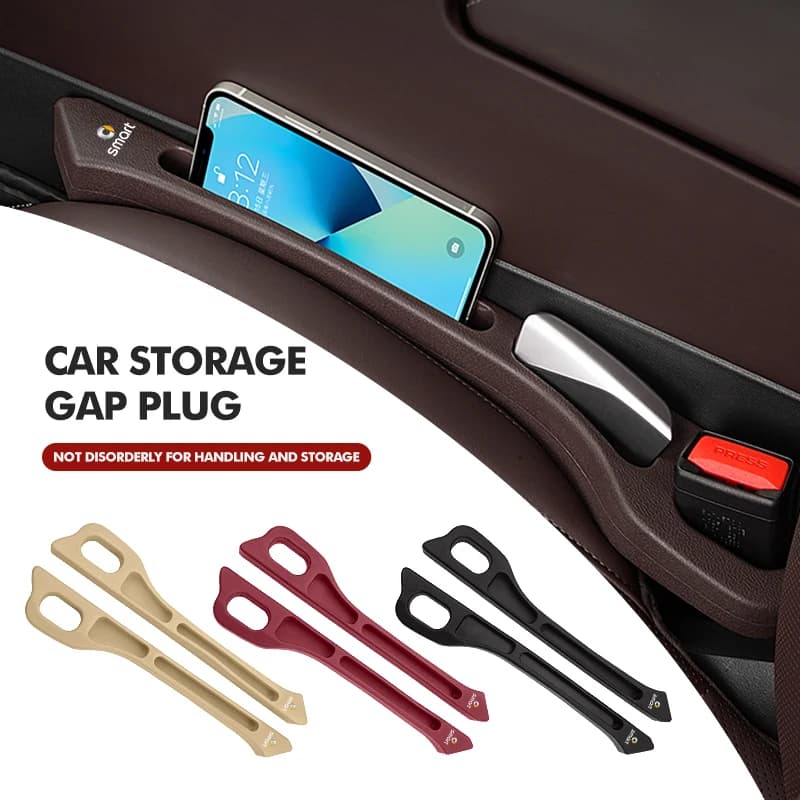 Universal Car Seat Gap Plug Crevice Blocker Elastic Filler For Smart 451 450 Crossblade City Cabrio City-Coupe Roadster