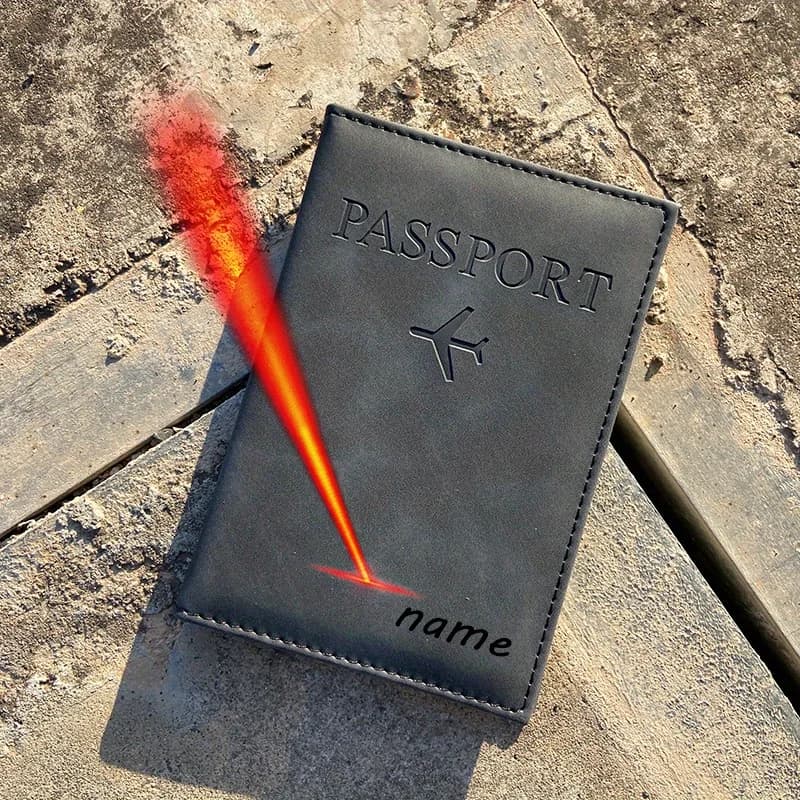 Personalized Passport Holder Wallet for Women And Men, Designed for Travel with Functional Document Storage