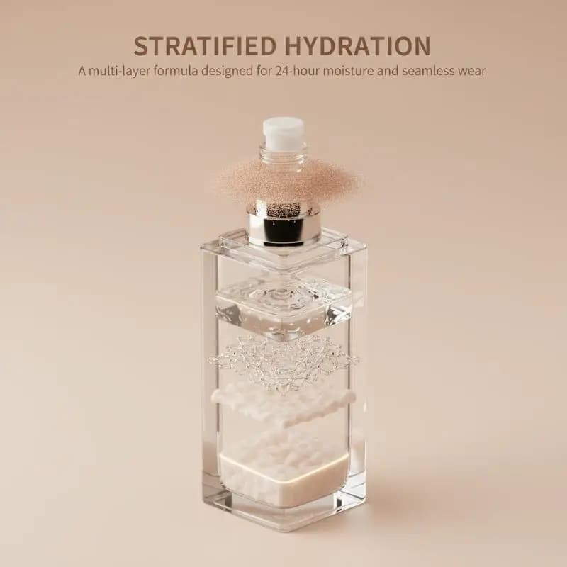 Moisturizing Lightweight Hydrating Foundation Full Coverage Liquid for Matte Finish Winter or Summer Look