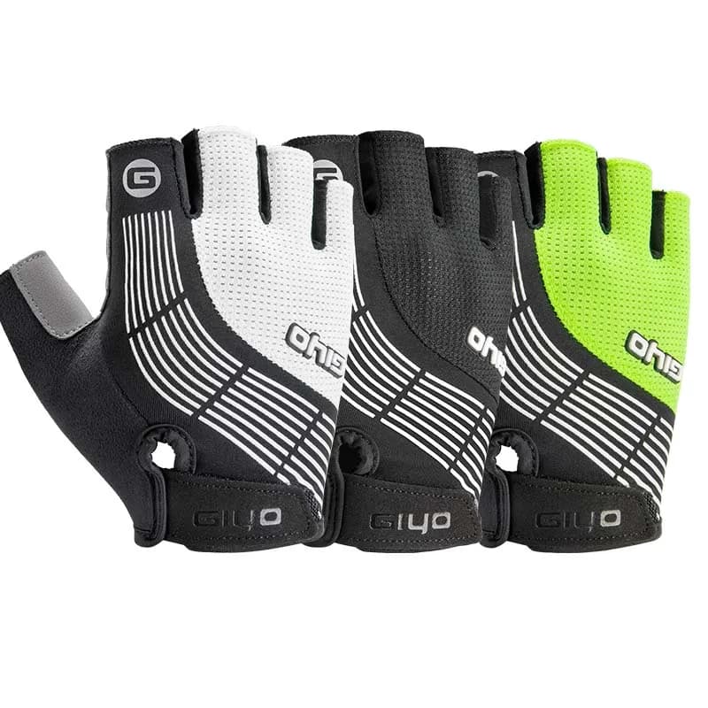GIYO Spring Sport Cycling Gloves Fishing Gym Bicycle Gloves without finger MTB Cycling Gloves Mid-Stage Bicycle Man Woman