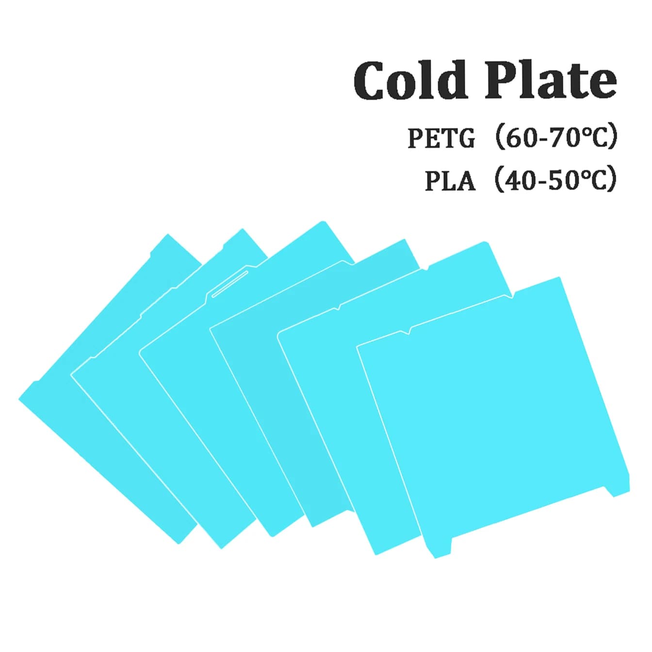 Cool Plate P2S Build Plate For Bambu Lab X1 P1 A1 H2D Spring Steel Double Sided For Kobra S1 Kobra 3 For Elegoo Centauri Carbon