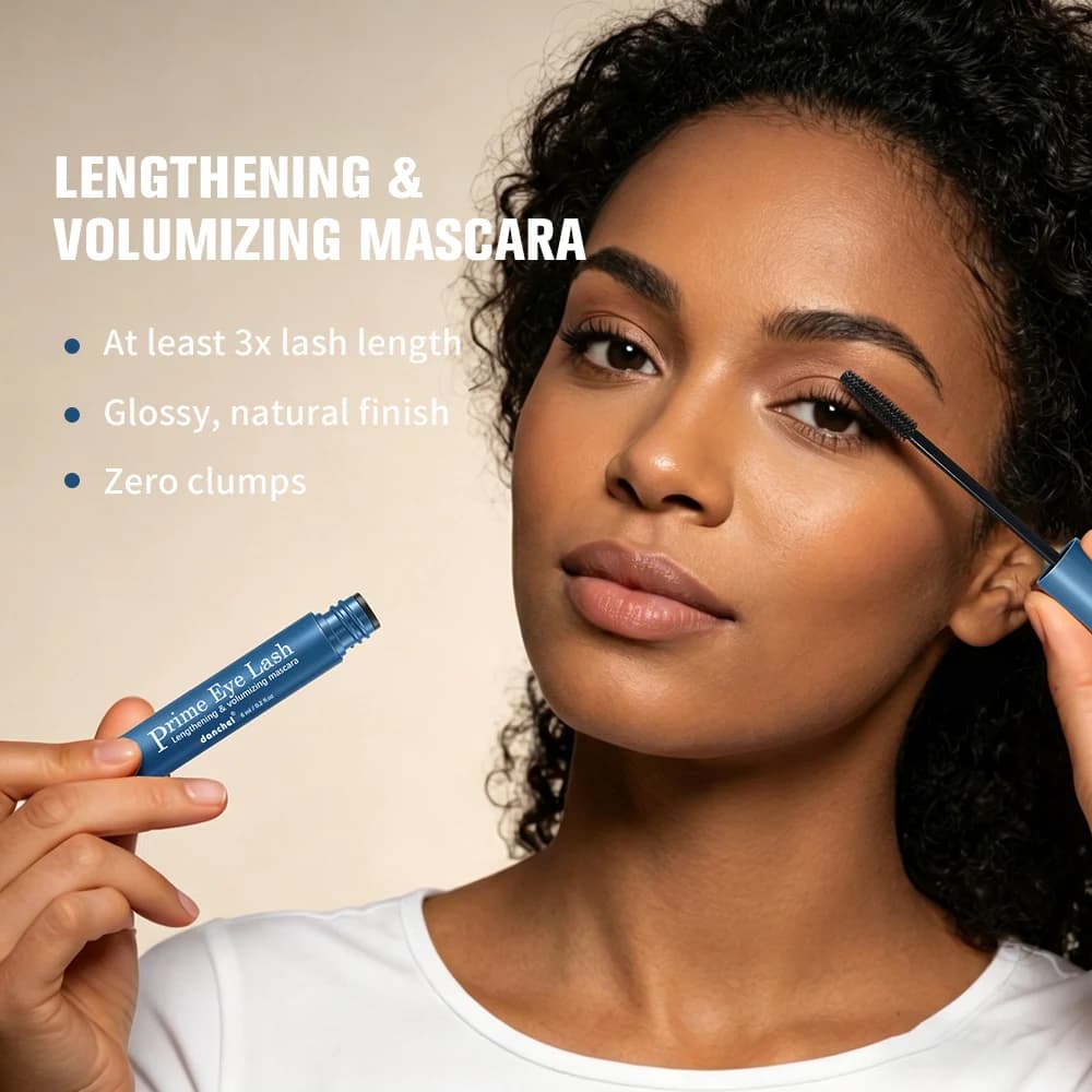 1/2/3 pezzi Mascara volumizzante a lunga tenuta, lifting, impermeabile, nutriente, rinforzante, ciglia istantaneamente allungate, trucco occhi da donna