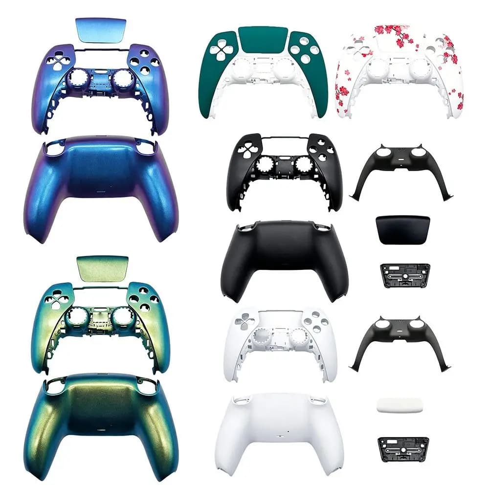 Plastic Game Controller Touchpad Replacement Decorative Touch Panel Cover Lightweight Controller Repair Part for PS5 BDM010-050
