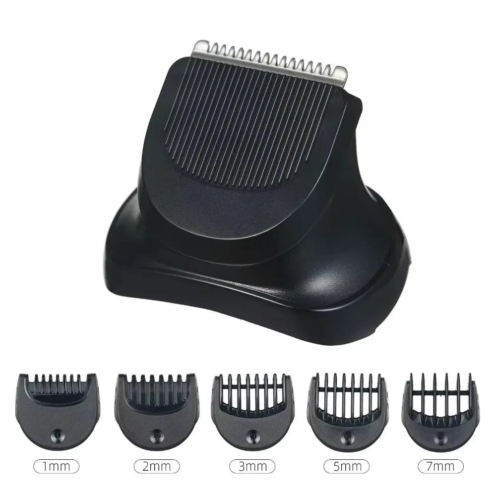 Replacement Shaver Beard Trimmer Head 1pcs +5 combs for Braun Series 3 BT32 3000S 3010S 3020S 3030S 3040S 3080S Razor Blade