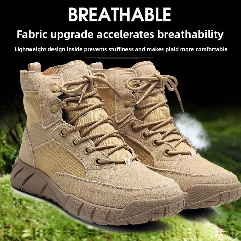 Scarpe da arrampicata per uomo e donna, stivaletti corti antiscivolo autunnali e invernali traspiranti Scarpe da trekking da donna, stivali tattici da deserto scarpe trekking uomo scarpe da donna scarpe da donna scarpe
