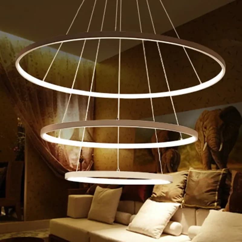 Nuovo dimmerabile con telecomando moderno plafoniere a led luminarias para sala lampada da soffitto a led dimmerabile deckenleuchten