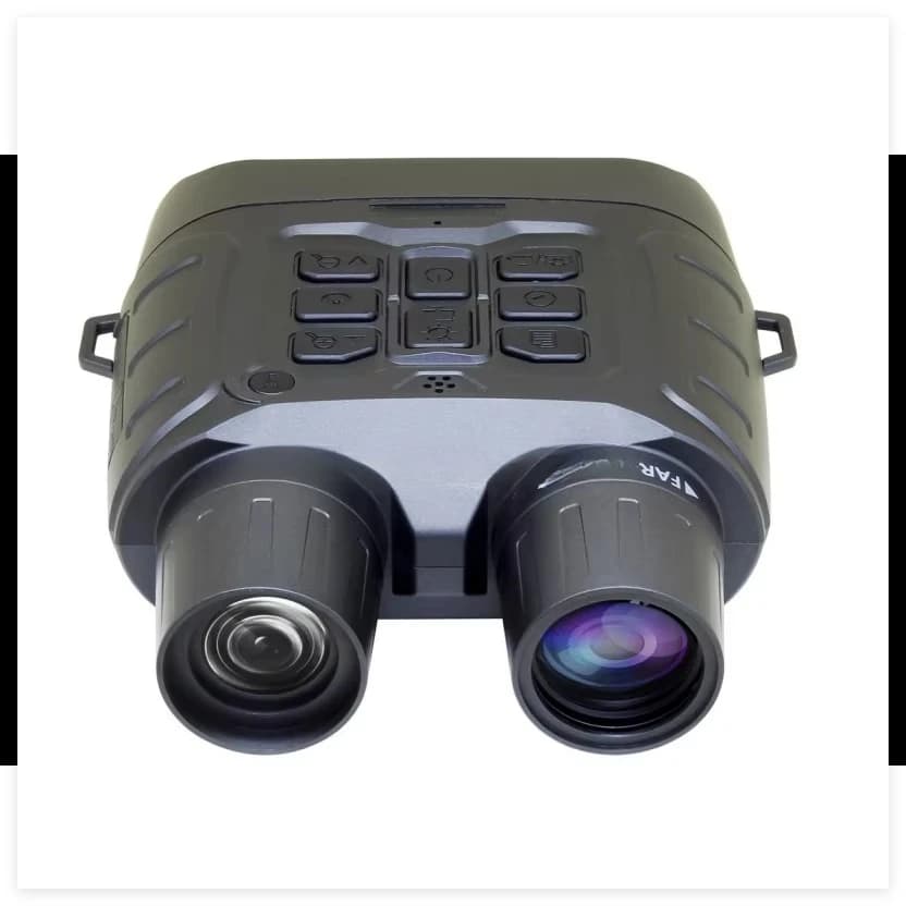 Binocolo con Visione Notturna 4K 112 MP, Zoom 18X, Batteria 5000mAh, Visione a Infrarossi per Caccia, Campeggio e Sicurezza