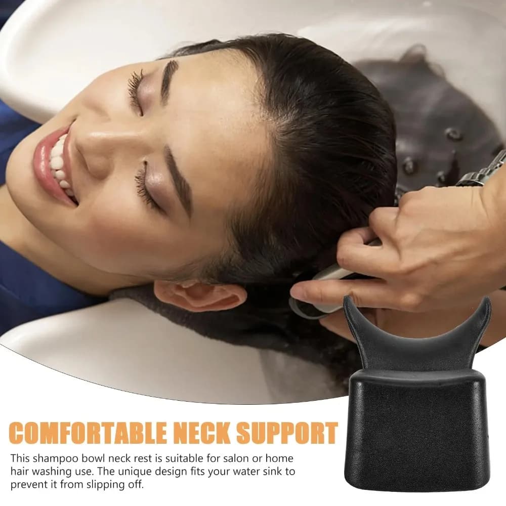 Hair Washing Pillow Salon Shampoo Bowl Neck Rest Cushion Ergonomic Head Support Barber Hair Washing Basin Pad Bathing Tools