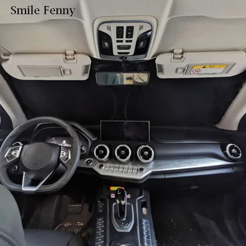 Per BMW E87 F20 F52 F40 Accessori Auto Parabrezza Anteriore Parasole Visiera Parasole Protezione Solare Isolamento termico Tenda Copertura