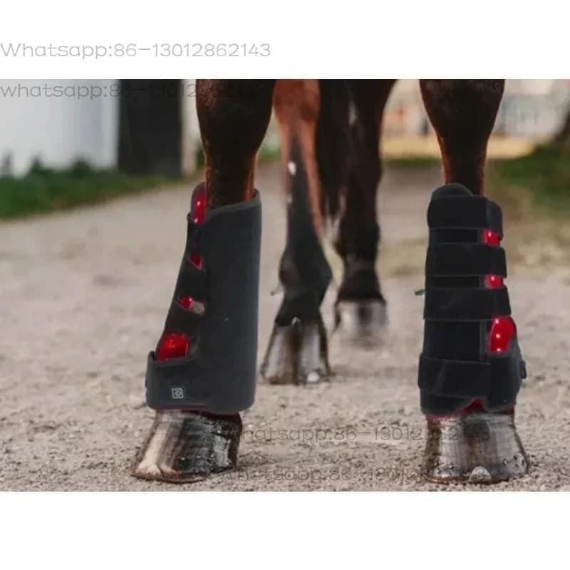 Strumenti per il trattamento di stiramenti muscolari, ustioni da cavallo e infortuni alle zampe: Imbracatura per fototerapia, Leggings a luce infrarossa per animali domestici