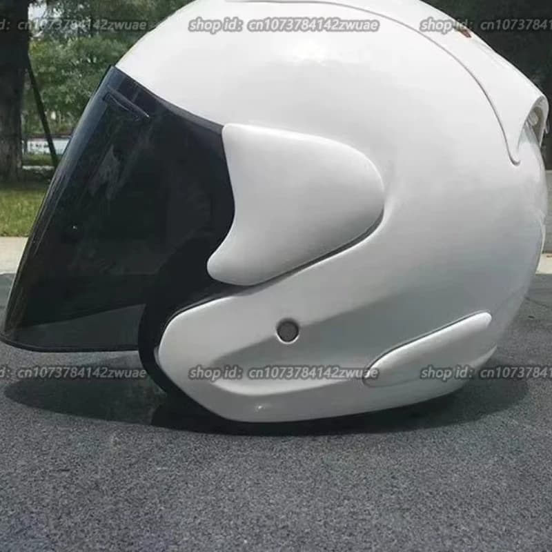 Ram3 Mezzo casco bianco brillante per uomo e donna Casco estivo fuoristrada da moto Downhill Racing Mountain Cross Casco Capacete