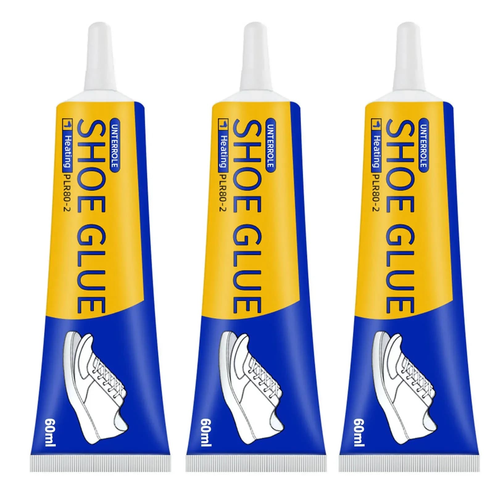 60 ml strong shoe glue, quick drying waterproof shoe adhesive for repairs, gymnastic boots correction, DIY hand-made glue in transparent soft resin