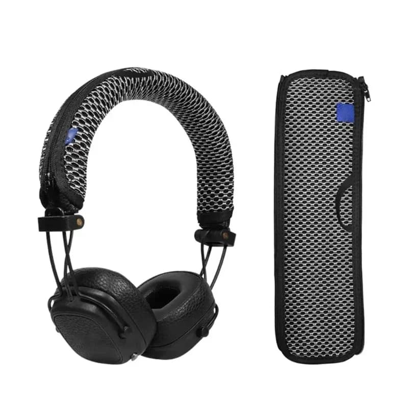 Protective cover for mesh hinge head beam Adapted for Marshall Major I II III Wireless Headphones Easy dismantling/cleaning