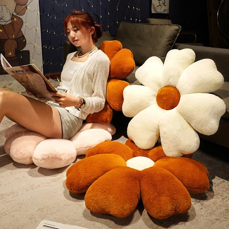 Cuscino a Petalo per Adulti, Supporto Lombare per Ufficio, Cuscino Decorativo per Casa