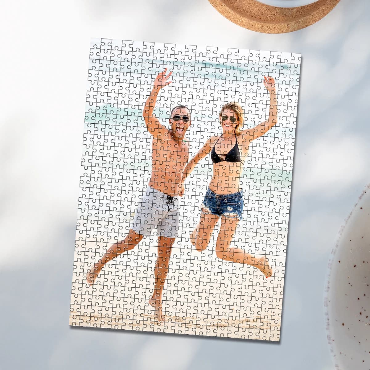 35/300/500/1000pcs Personalized Custom Photo Puzzle couple photos Picture Gift Personalized Puzzle Family Photo Puzzle